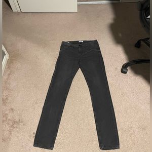 Only & Sons charcoal grey stretch denim jeans